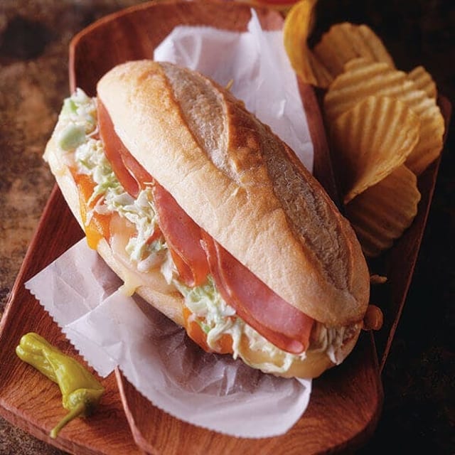 Ham & Cheese Sub (Sandwich).