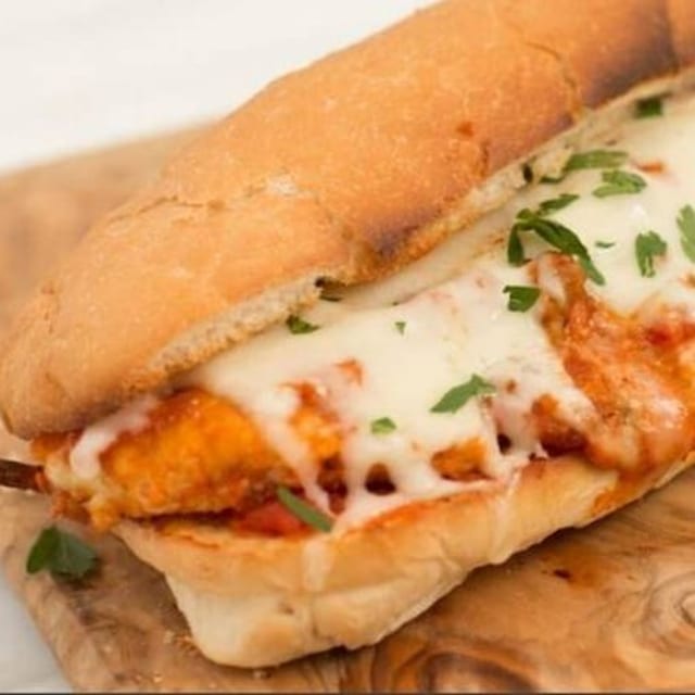 Chicken Parm Sub (Sandwich).