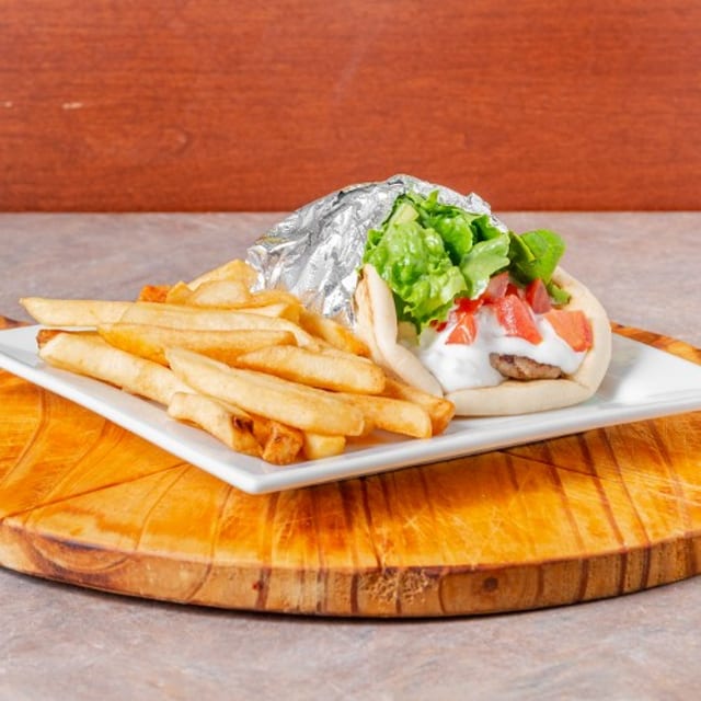 #2 Gyro, Fries & Can of Soda Lunch (Lunch).