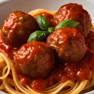 Spaghetti Tray with Meatballs & Marinara Sauce