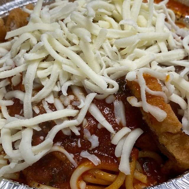 Chicken Parmesan Dinner (Pasta).