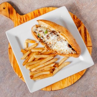#6 Philly Steak, Fries & Can of Soda Lunch (Lunch)